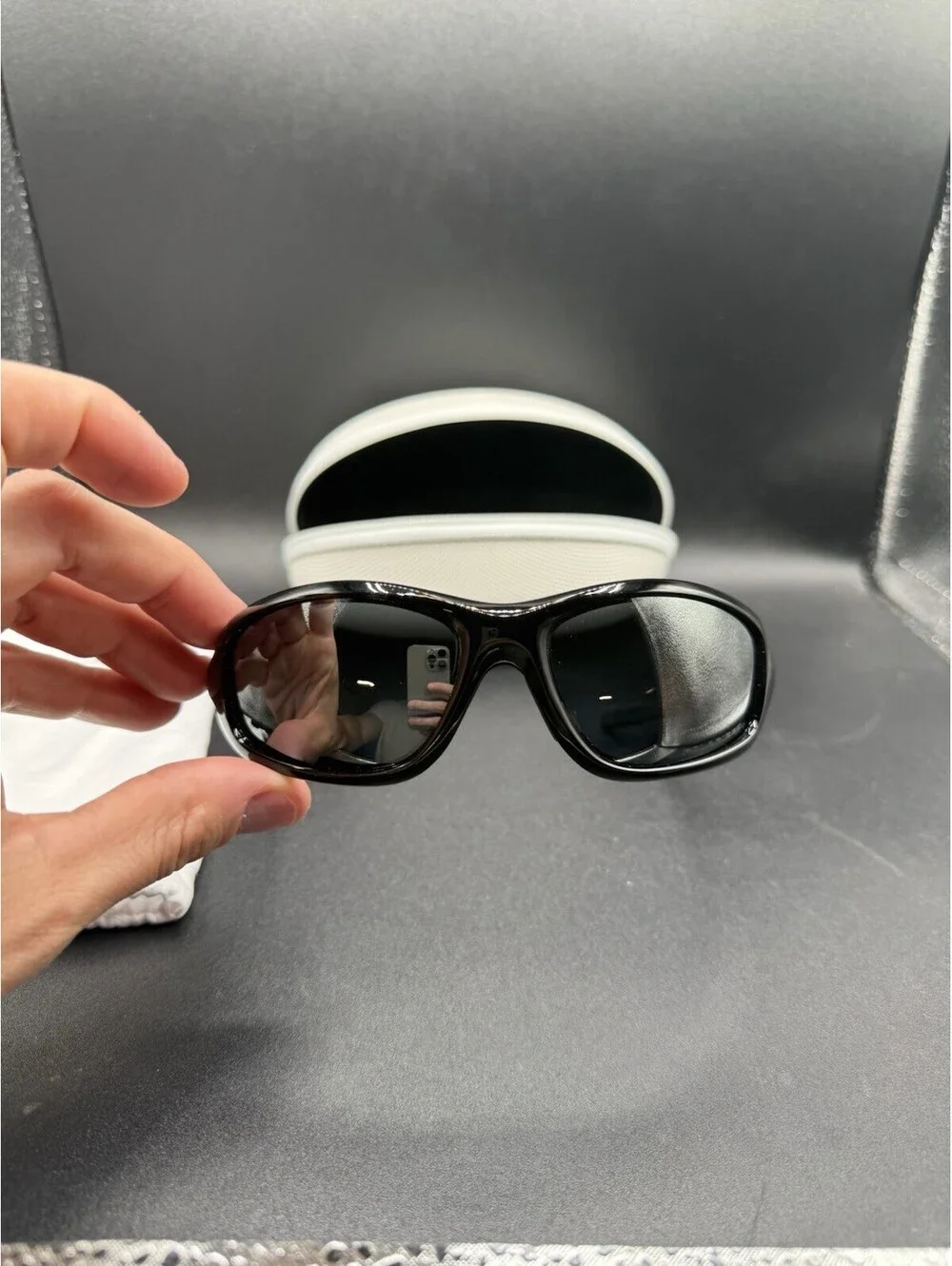 Oakley Encounter Polished Black/Black Iridium Polarized OO9091-05 - Picture 1 of 11